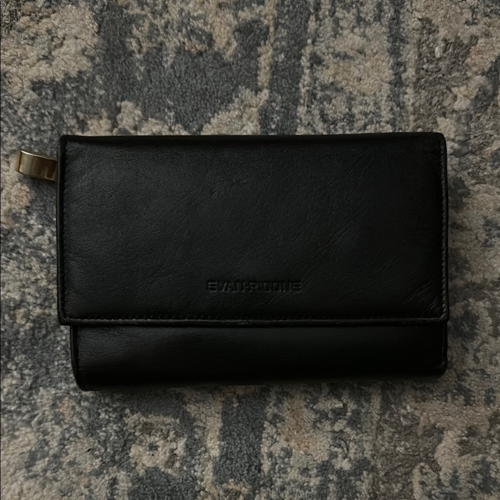 Black Leather Wallet